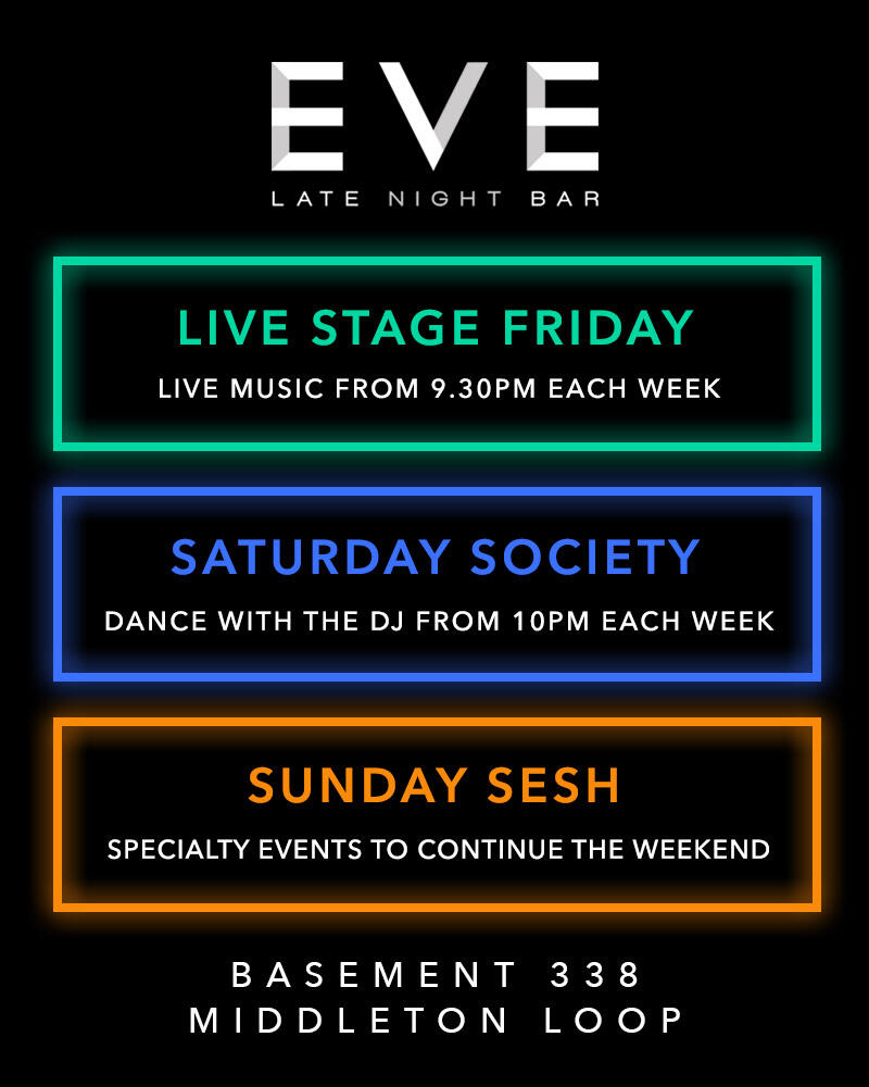 Eve Late Night Bar - Festival Of Dusk Sponsor